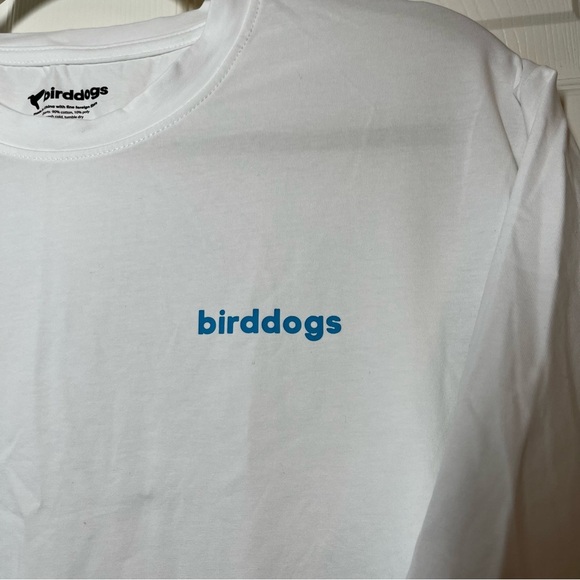 Birddogs White and Blue Short Sleeve Tee Size XL - Picture 2 of 7